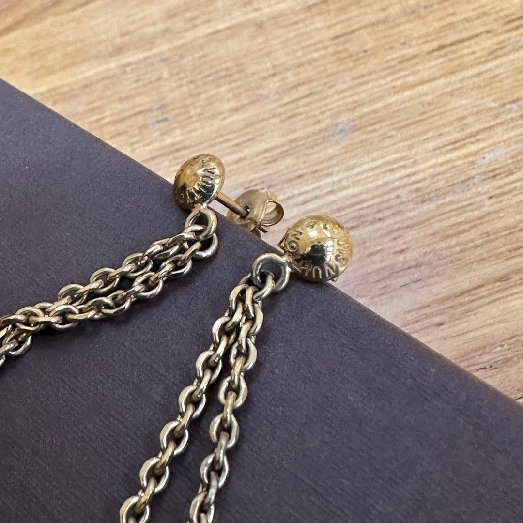 【値下】Louis Vuitton ブークルドレイユパンダンギャンブルピアス