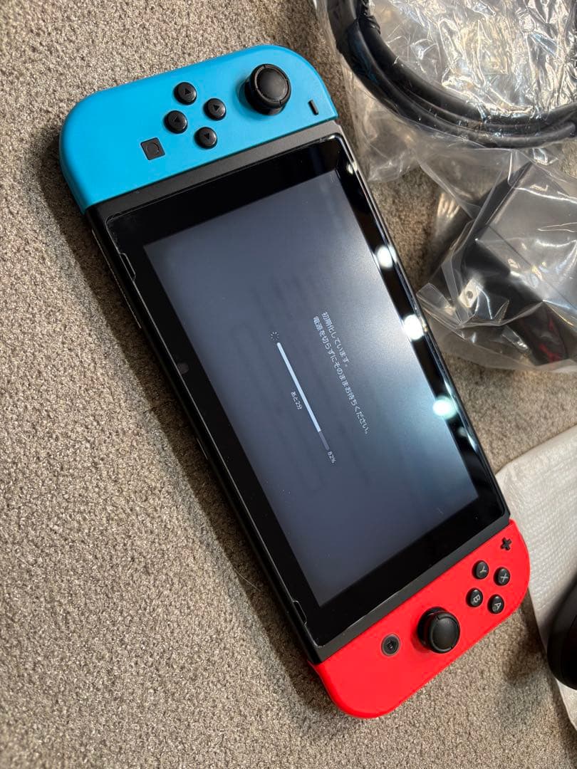 Nintendo Switch 赤のJoy-Conが外れやすい為ジャンク