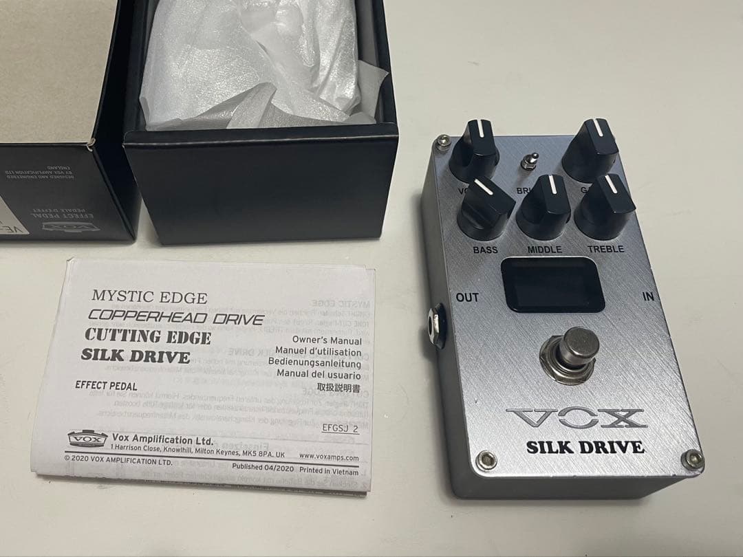 Vox Silk Drive (オーバードライブ・プリアンプ)