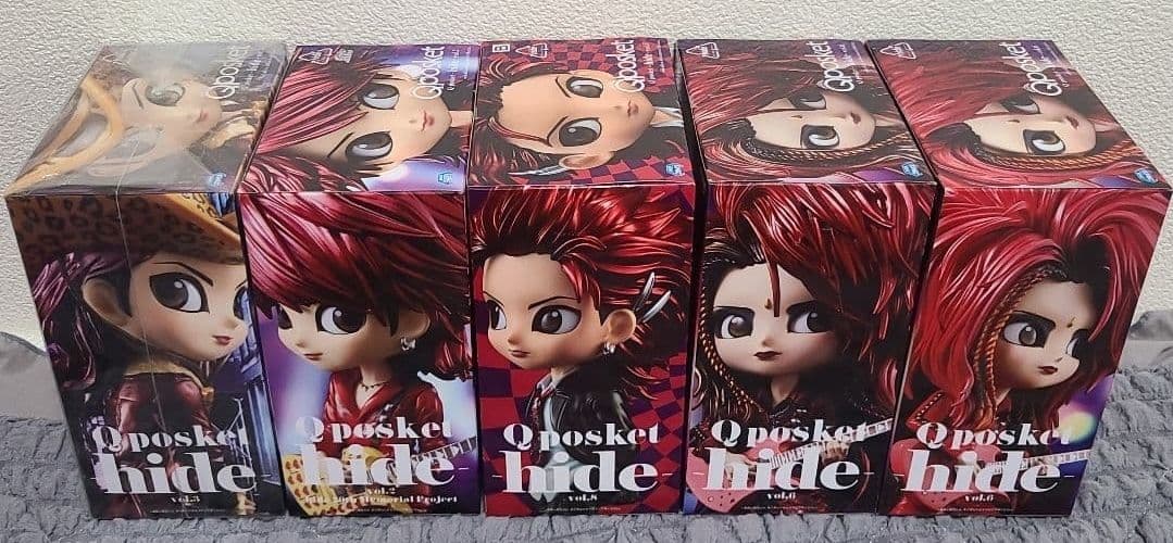 【新品未開封】hide　X JAPAN　Qposket　セット　フィギュア