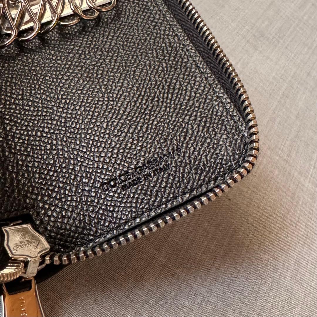 未使用 Dolce&Gabbana 6連キーケース ラウンドファスナー