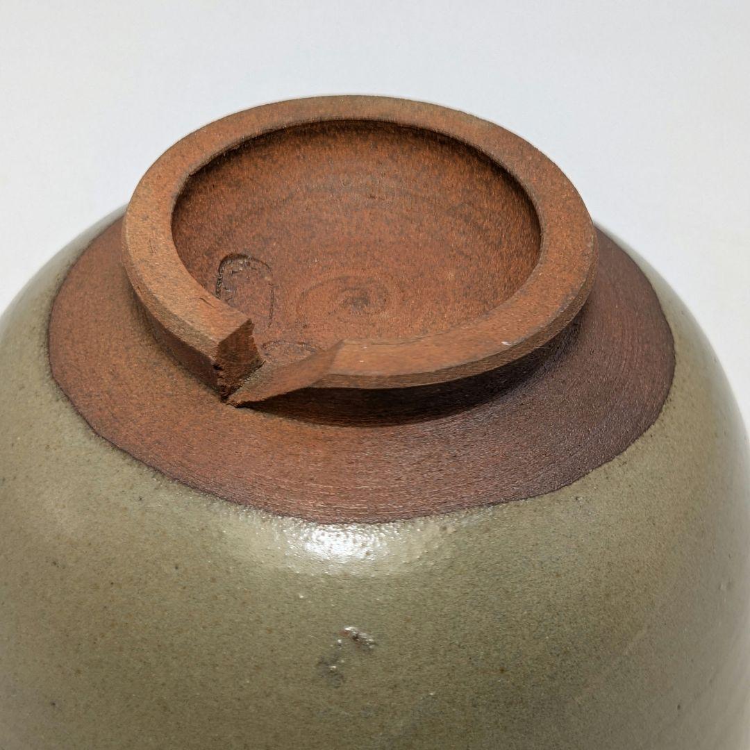 二代横山香寶 虫明焼 茶盌 合箱 しめ縄 抹茶碗 抹茶茶碗 茶道具 茶器 食器