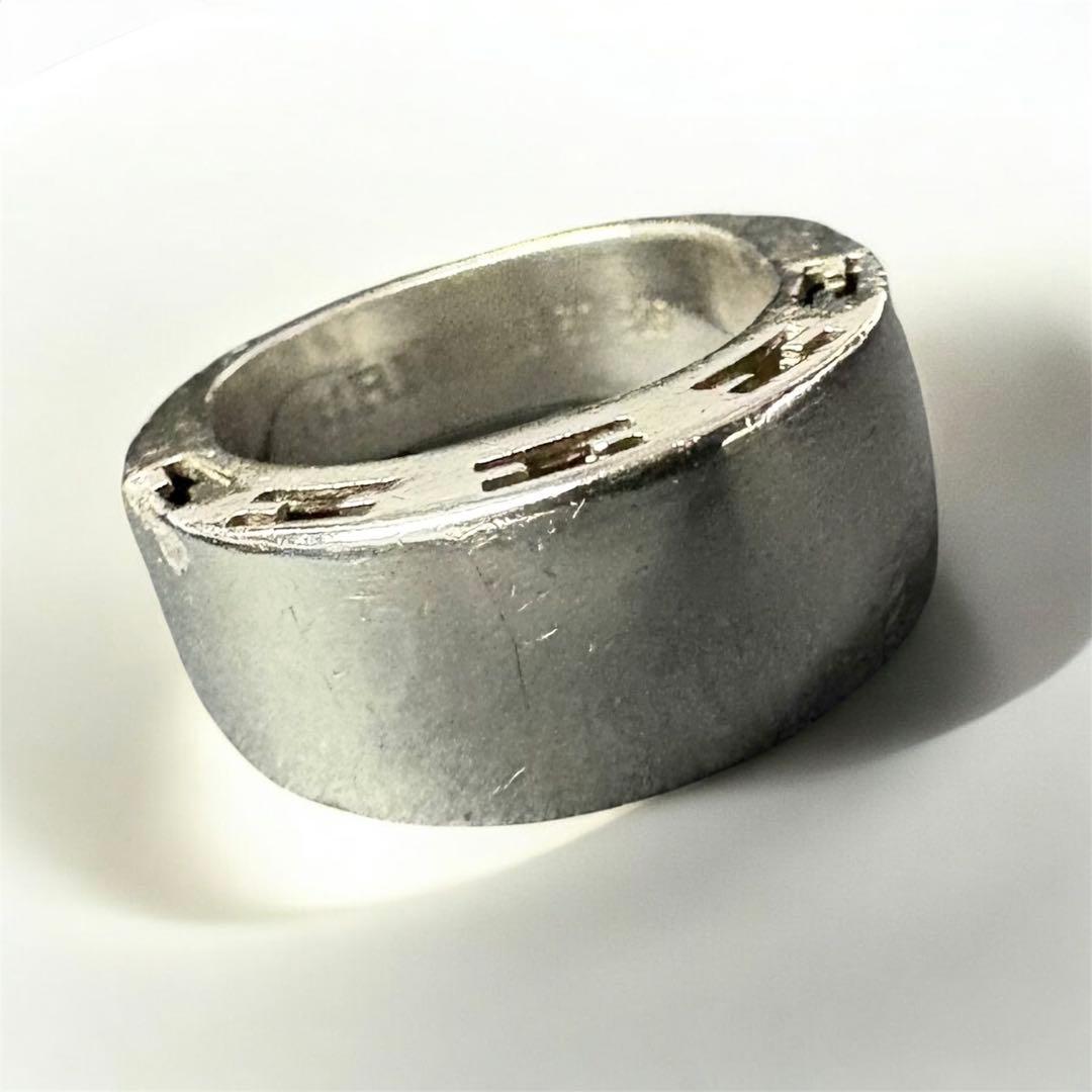 希少 マルジェラ期 エルメス クラルテ リング 50（約10号）シルバー925