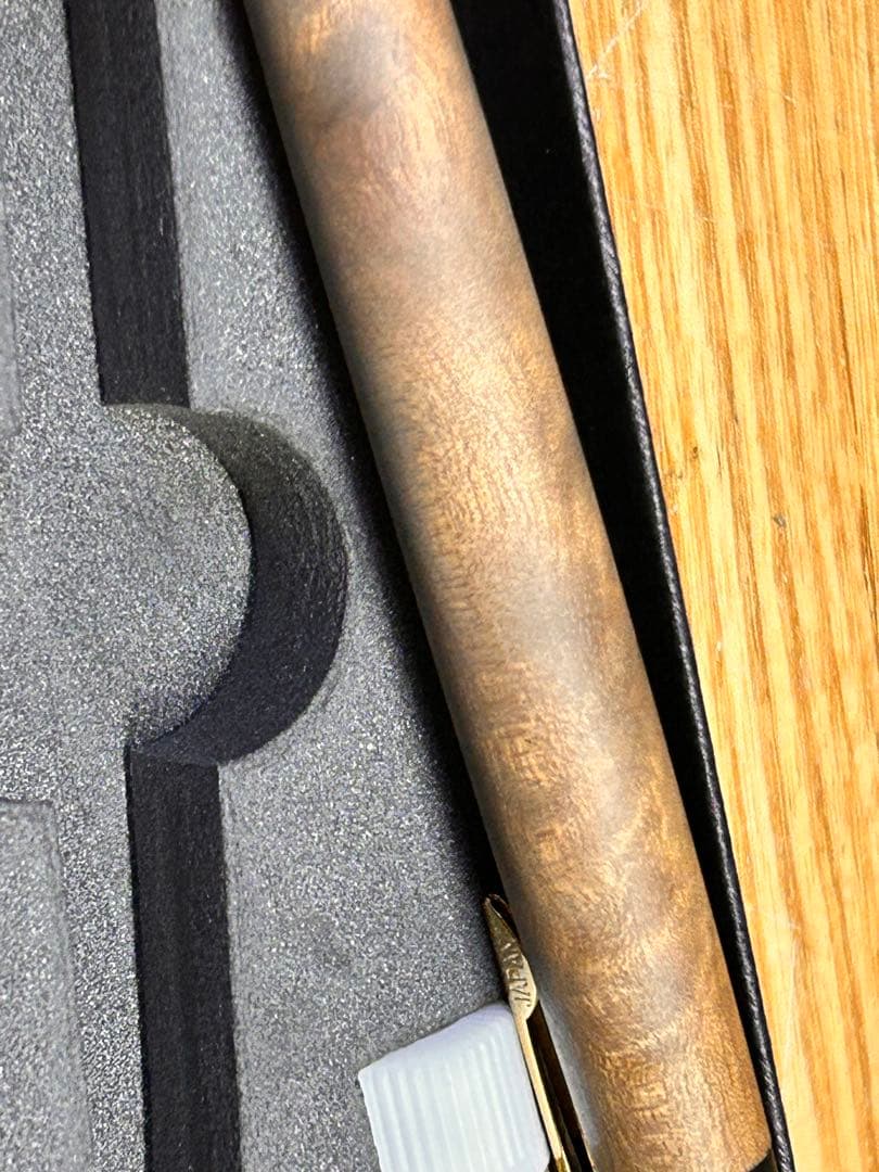 野原工芸シャーペン　マーブルウッド