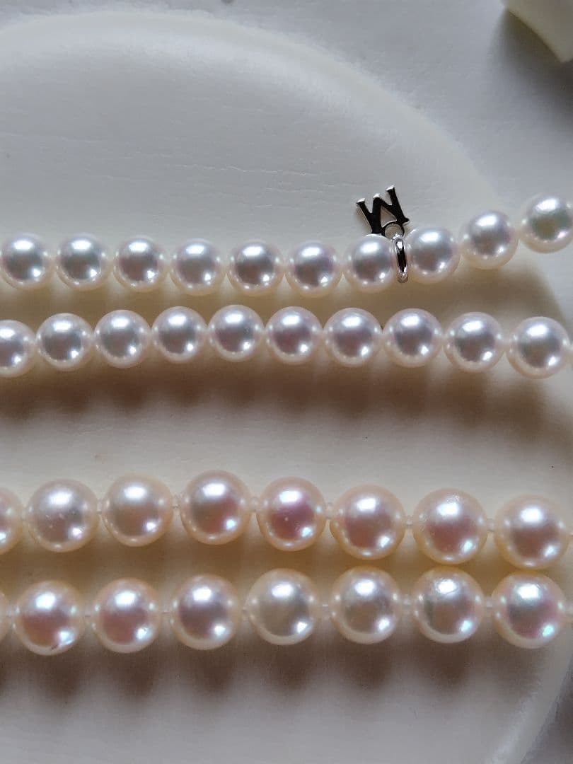 【鑑別書】アコヤ真珠 ネックレス