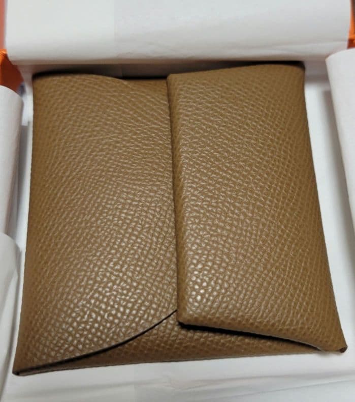 HERMES　ケース　エトゥープ　刻印w エプソン　バスティア