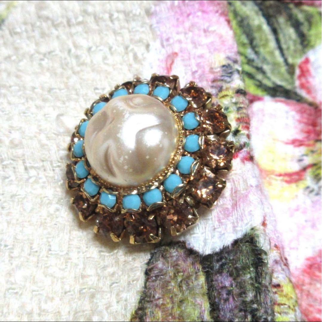 美品 ドルチェ&ガッバーナ ドルガバ ツイードスカート フレア 花柄 40 m