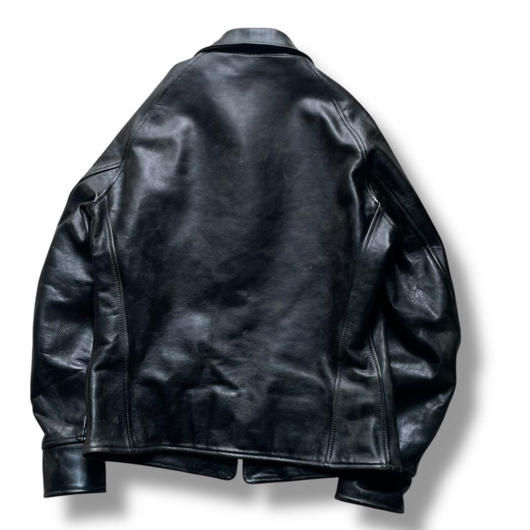 フォースピード 胸スタッズ付き ラグラン ライダース ジャケット