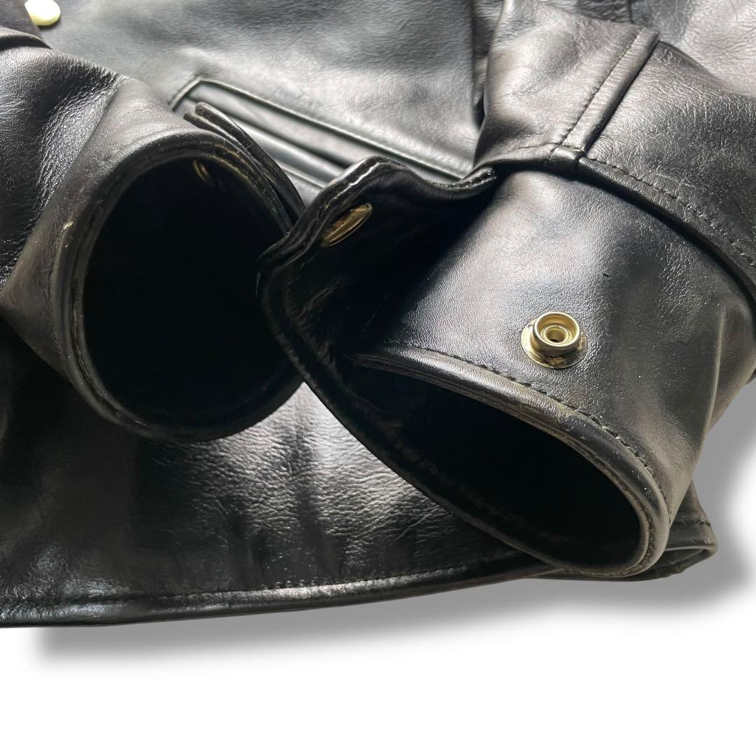 フォースピード 胸スタッズ付き ラグラン ライダース ジャケット