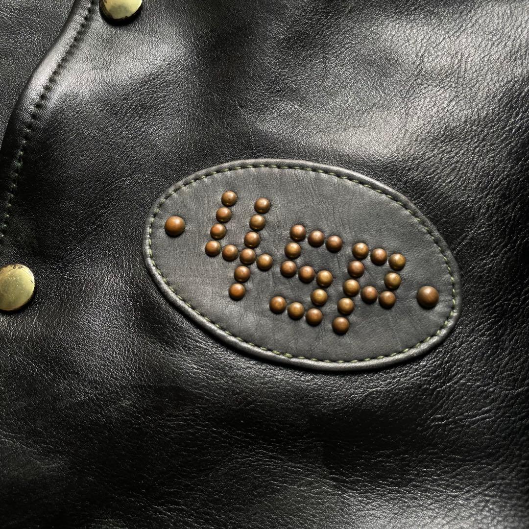 フォースピード 胸スタッズ付き ラグラン ライダース ジャケット