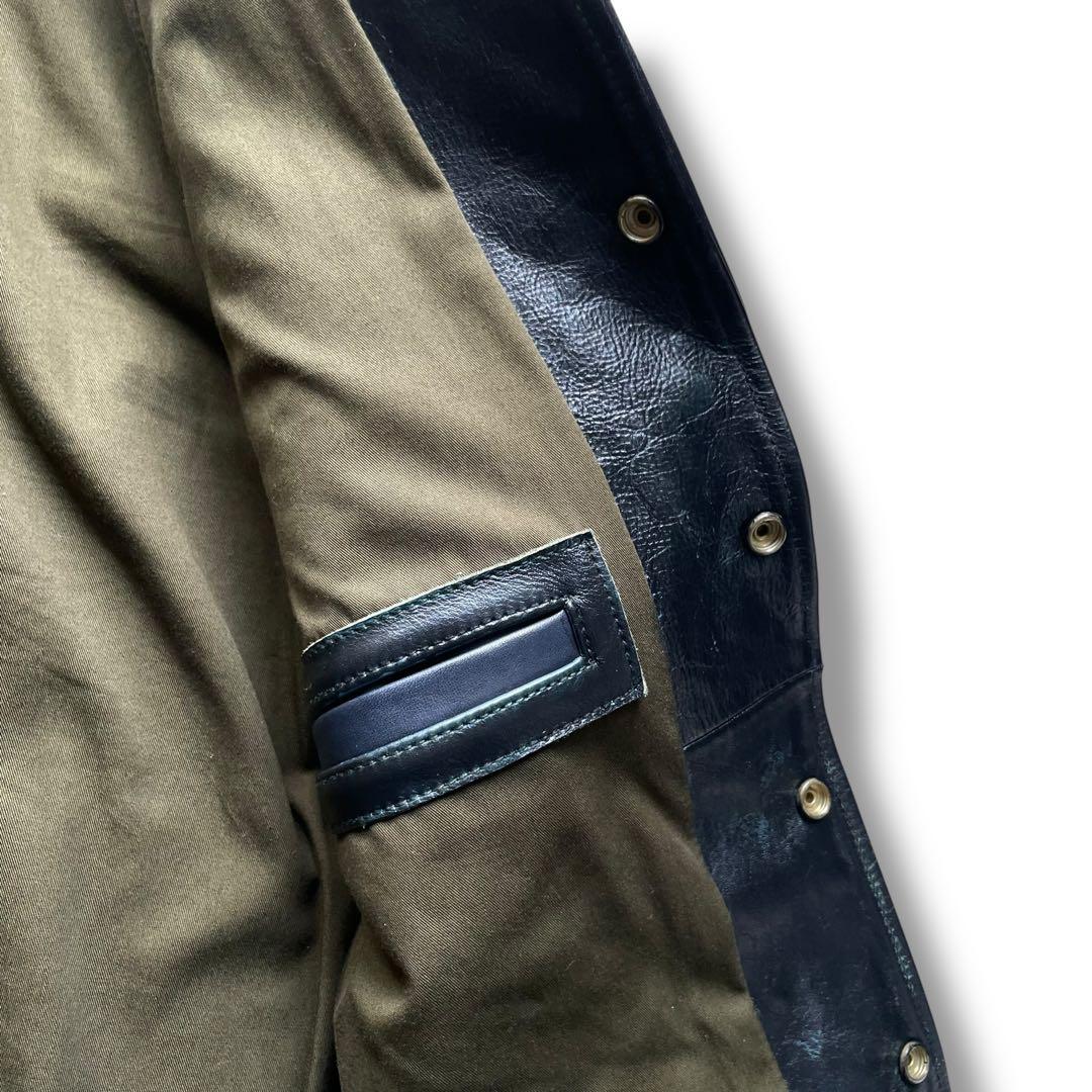 フォースピード 胸スタッズ付き ラグラン ライダース ジャケット