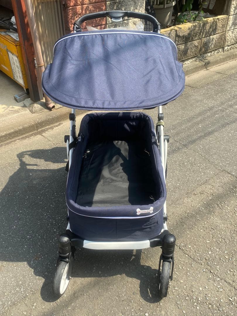 美品 ピッコロカーネ クレア 大型犬、多頭飼いのためのペットカート