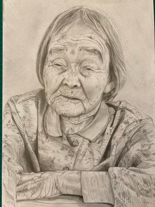 オリジナルの鉛筆画