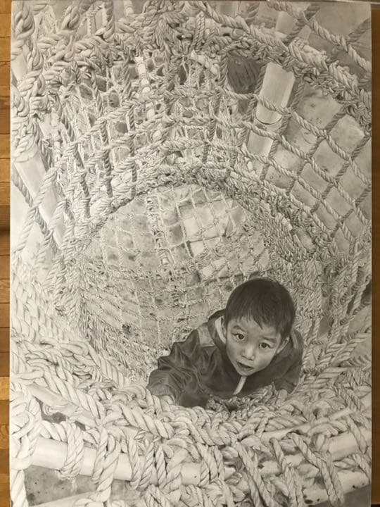 オリジナルの鉛筆画