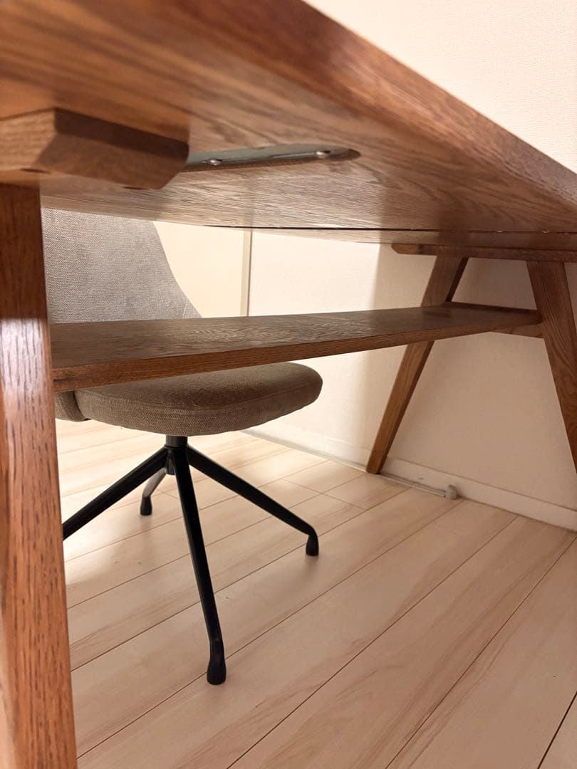 送料込み unico ADDAYダイニングテーブル W1500