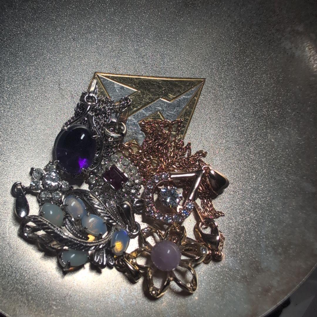 引っ越し整理品　遺品整理　K18 pt　純銀　真珠　貴金属　宝石　1000g超え