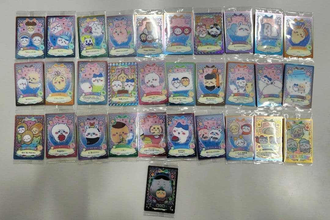 ちいかわウエハースラッキーカードコレクション2全31種コンプリートセット福の神有