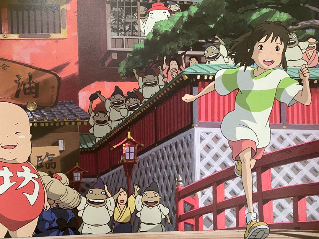 【非売品】ジブリ　千と千尋の神隠し　台湾版A ポスター　宮崎駿　⑤