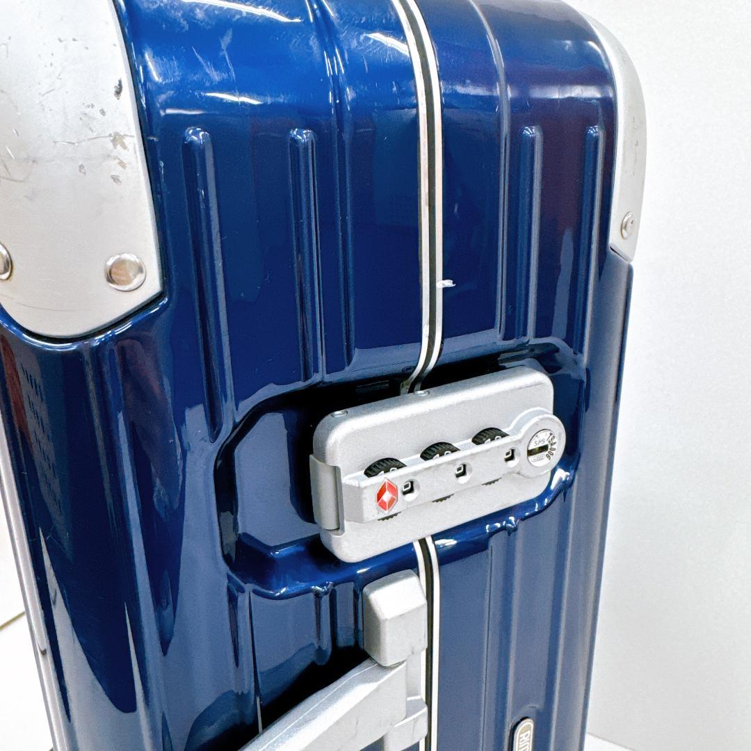 【良品】リモワ スーツケース Hybrid 32L MatteBlue