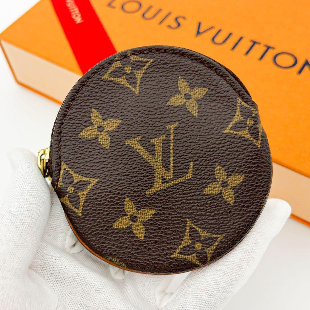 特上美品♪ルイヴィトン モノグラム ポルト モネ ロン ケース 小銭入れ