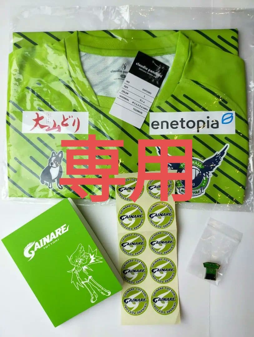 ガイナーレ鳥取　2023 ユニフォーム　Lサイズ　新品未使用　　他３点