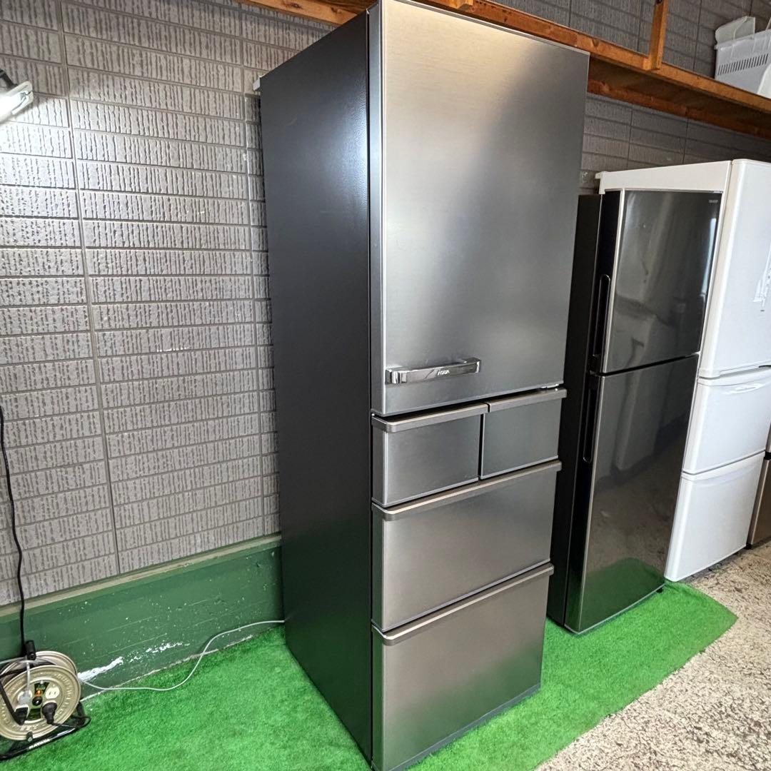 AQUA 415L 冷蔵庫 大容量 高機能モデル おしゃれ【地域限定配送無料】