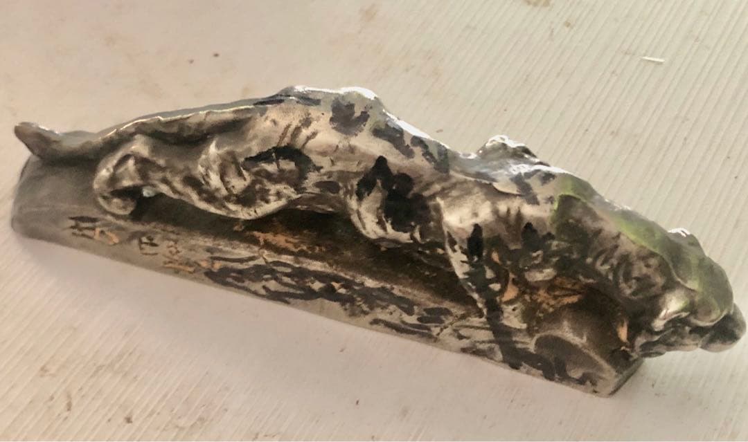 映画GRANBLUEのモデルジャックマイヨール の直筆サインの虎と彼のビーサン