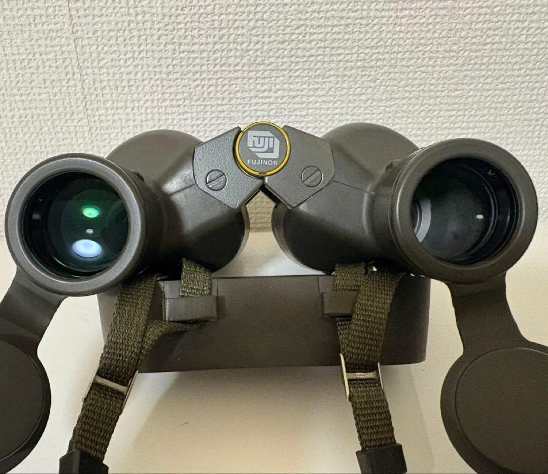【レア物・美品】Fujinon 8×30 双眼鏡 OD色　 ストラップ付き