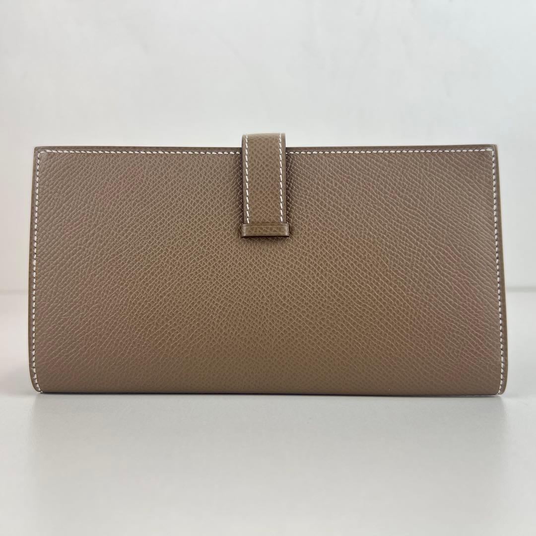 新品未使用　HERMES エルメス　べアンスフレ　エトープ　ゴールド金具　W刻