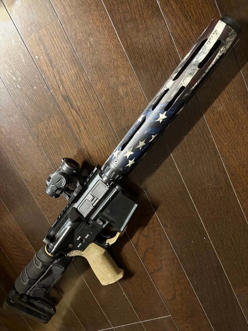 【年始セール】東京マルイCRW ハイサイクル　超軽量AR-16 PMC風カスタム