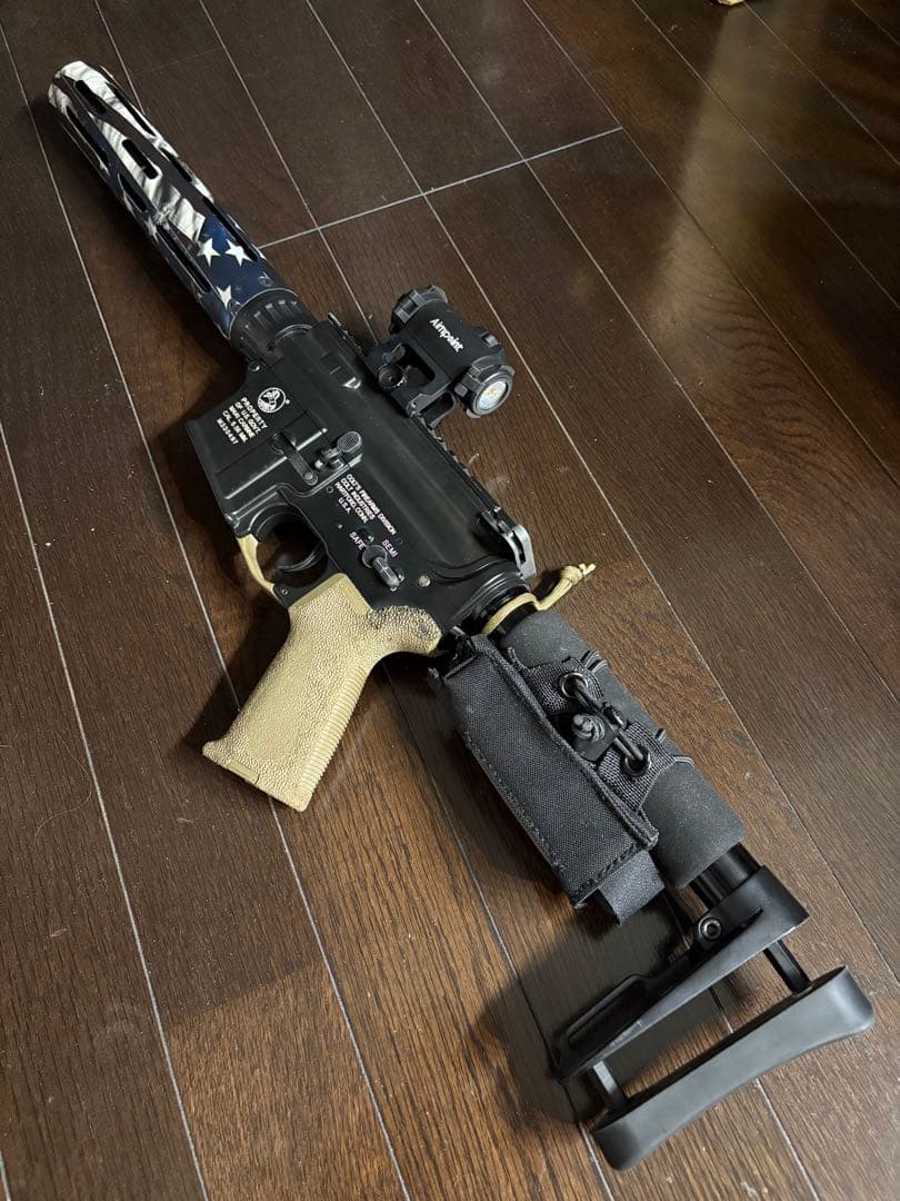 【年始セール】東京マルイCRW ハイサイクル　超軽量AR-16 PMC風カスタム