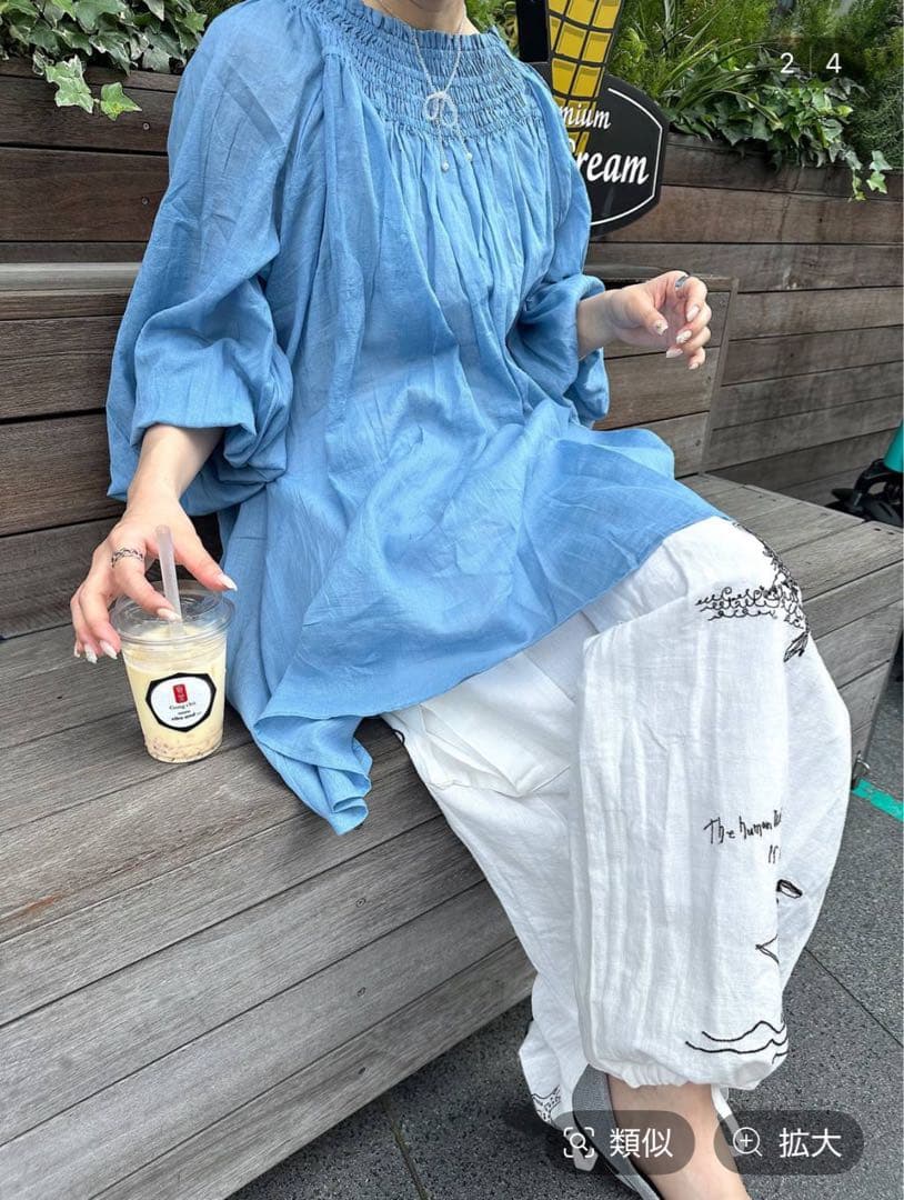 INDIA IS BEAUTIFUL カーゴパンツ