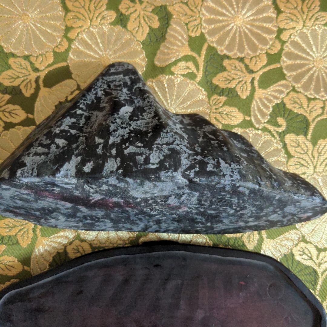 【最終価格】 さくら石 水石 盆石 台座付（山景）