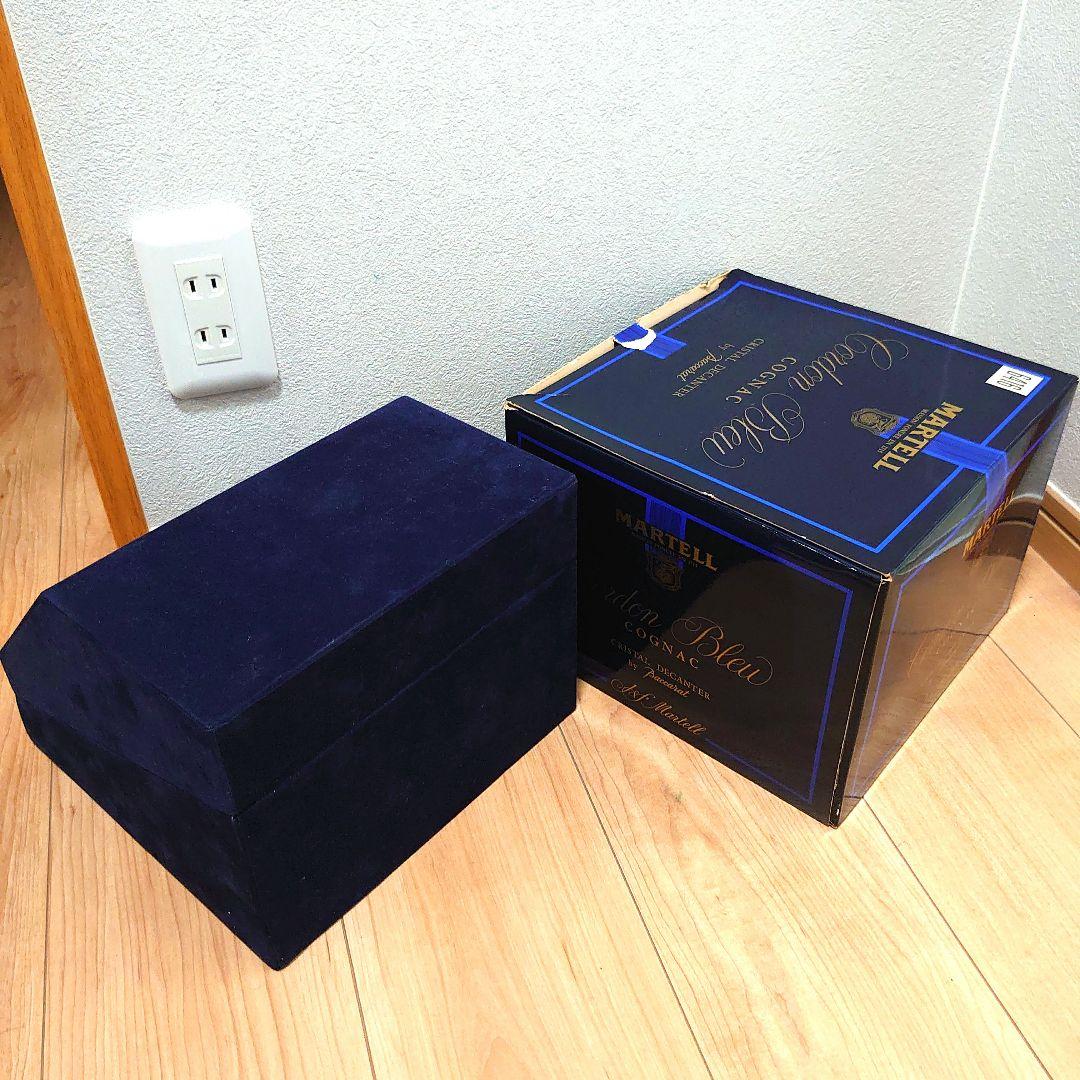 未開封・マーテル コルドンブルー バカラ クリスタル 箱・替え栓・冊子あり