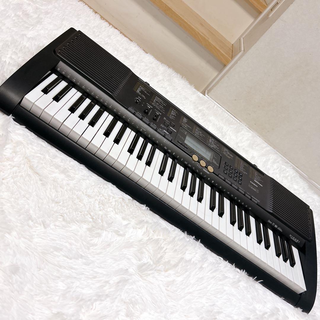 CASIO 61鍵盤 光ナビゲーションキーボード LK-113 電子ピアノ