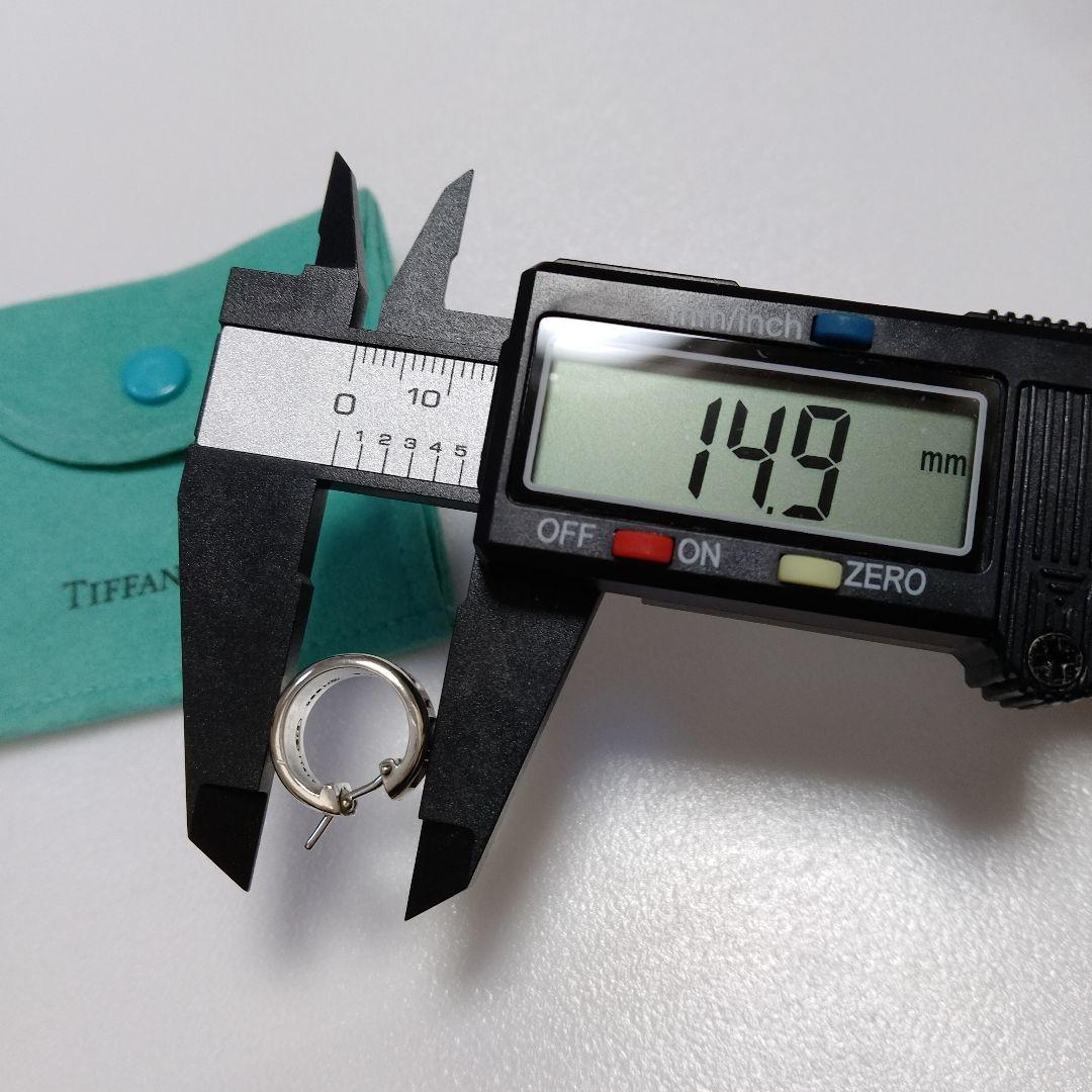 TIFFANY ティファニー アトラス フープ ピアス シルバー