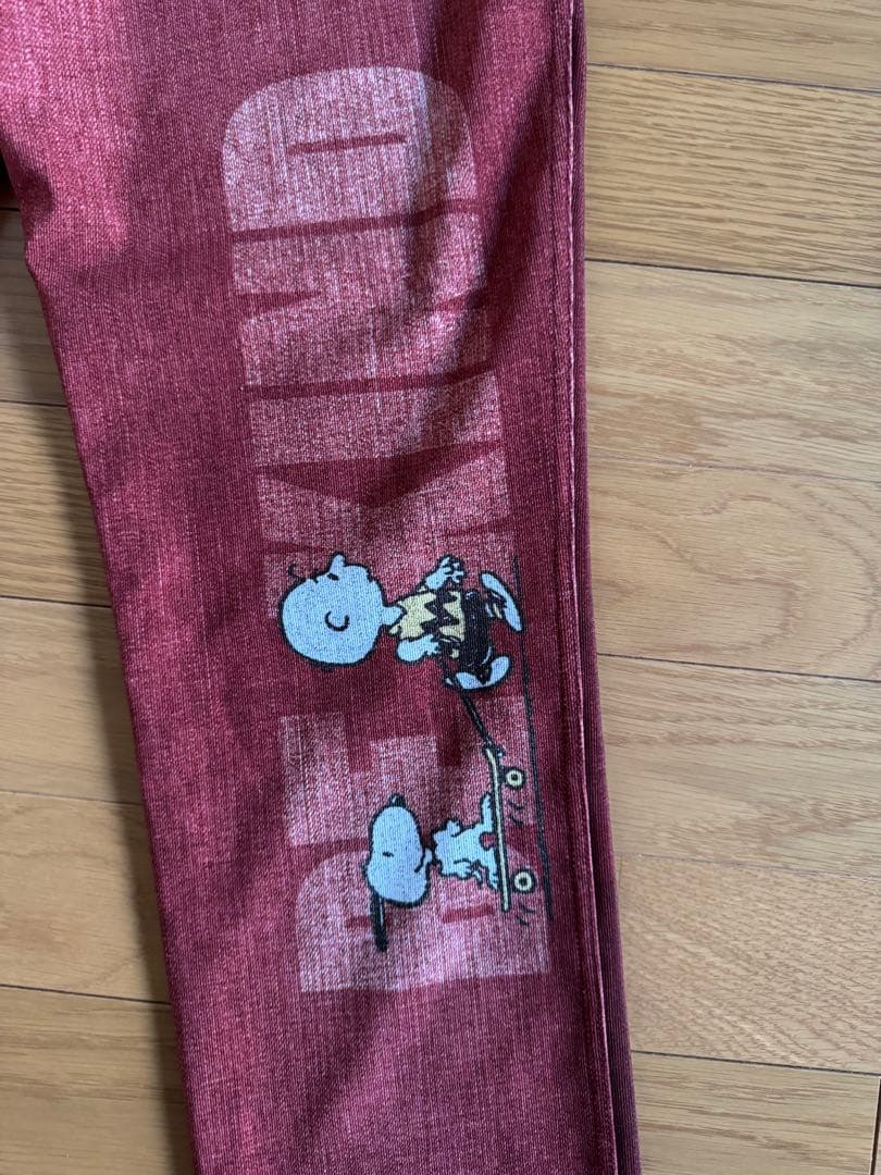 CASTELBAJAC 赤 スリムフィットパンツ