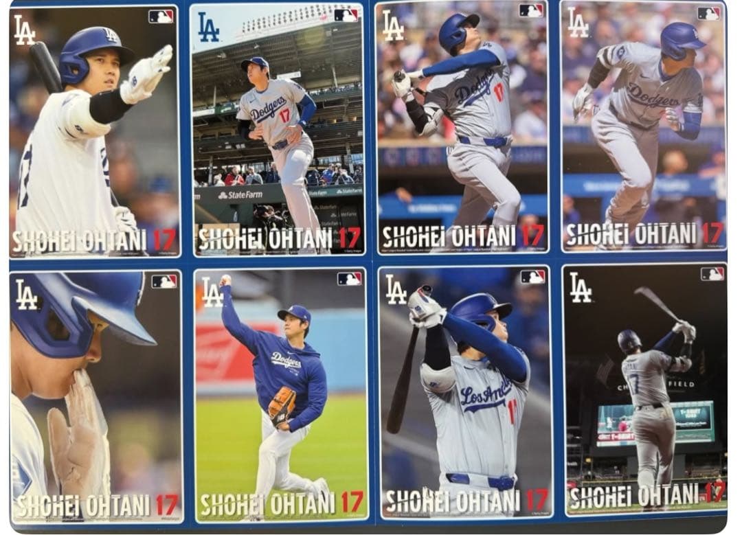 大谷翔平 プレミアムフレームポストカードセット 50-50達成記念　MLB