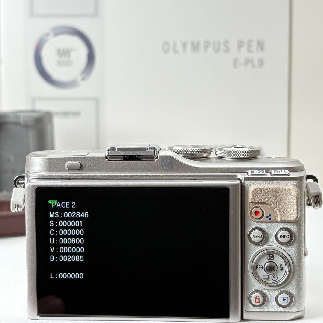 OLYMPUS PEN E-PL9ミラーレス一眼カメラ 本体レンズ Wi-Fi