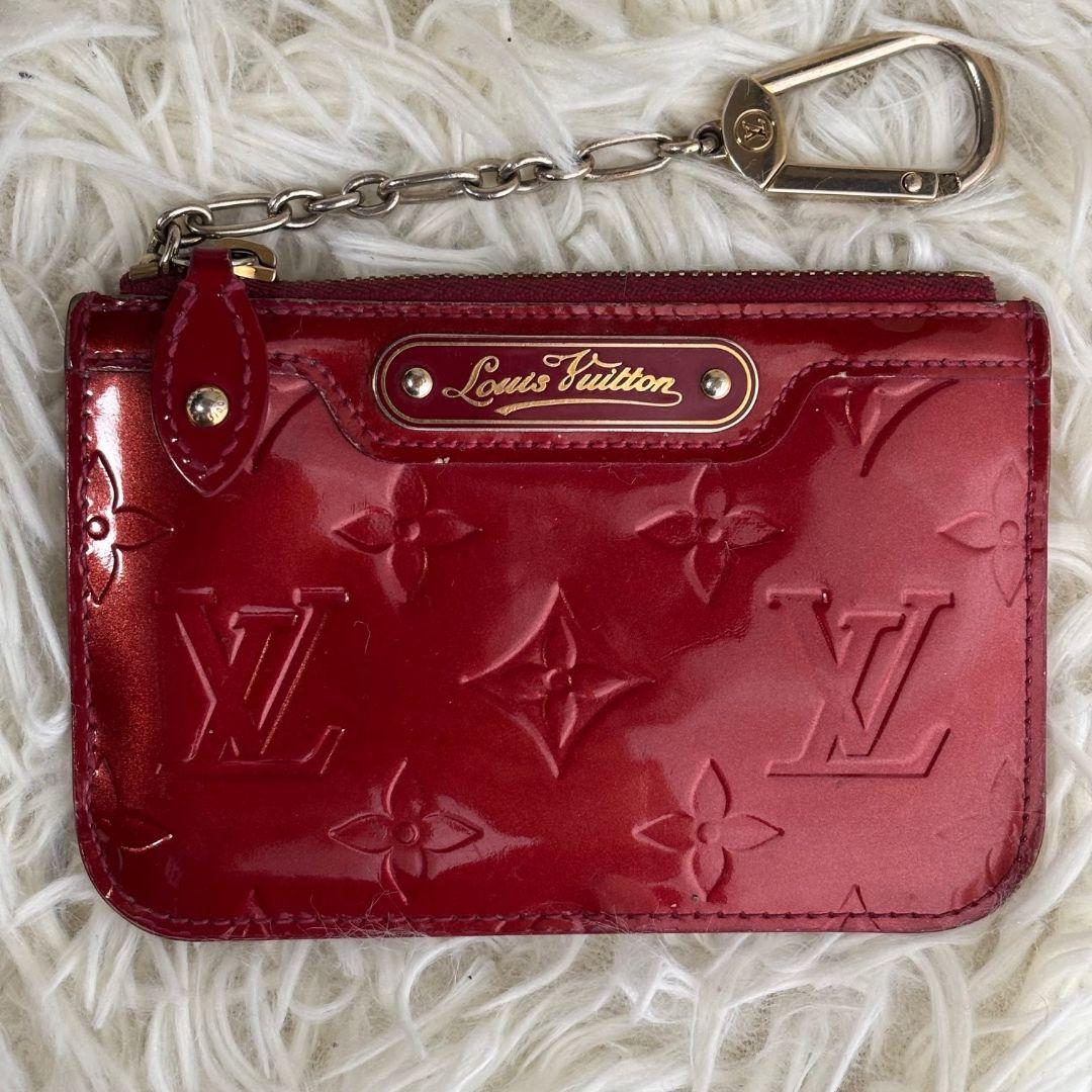 【激レア 美品】ルイヴィトン　ヴェルニ　ポシェットクレNM　ミニ財布　チェーン