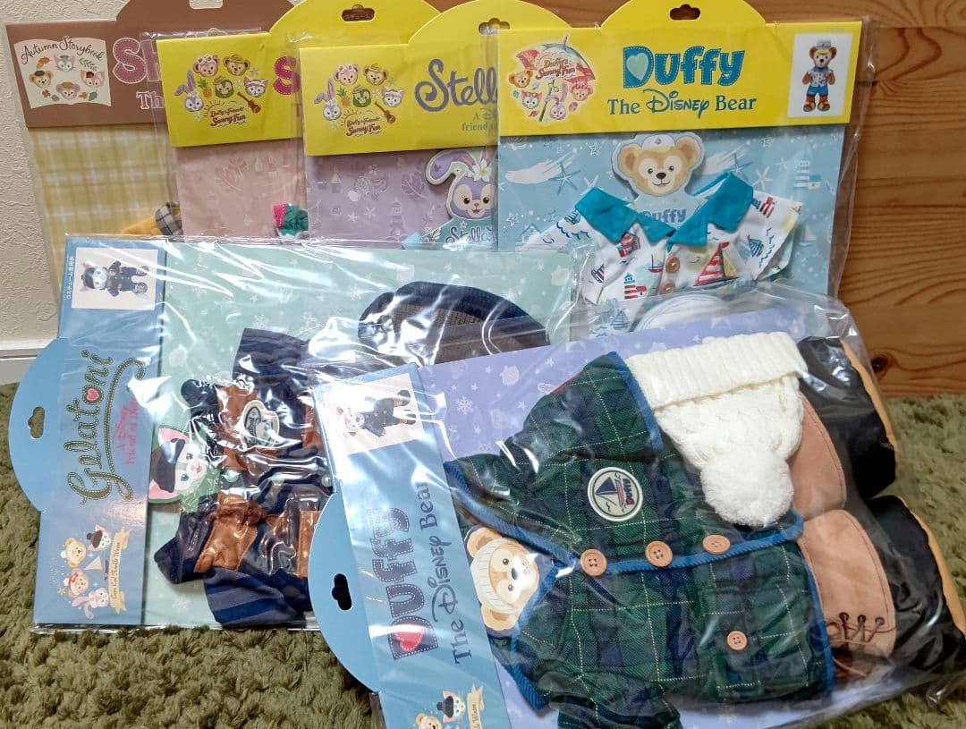 ダッフィー＆フレンズ　コスチューム　6点セット