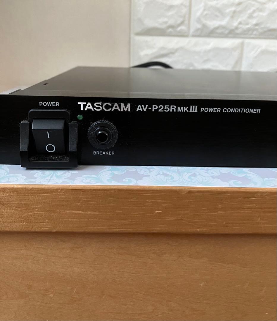 TASCAM AV-P25R MKIII パワーディストリビューター 電源タップ