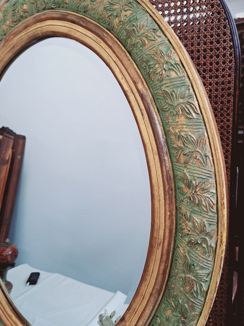 ♡木製アンティークミラー♡