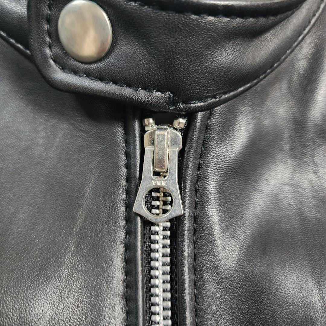 ジャーナルスタンダード シープレザー シングルライダースジャケット L