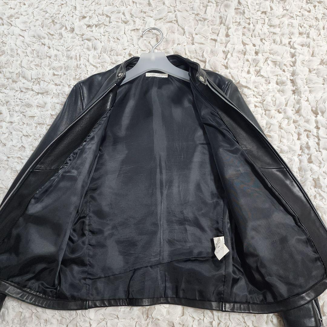 ジャーナルスタンダード シープレザー シングルライダースジャケット L