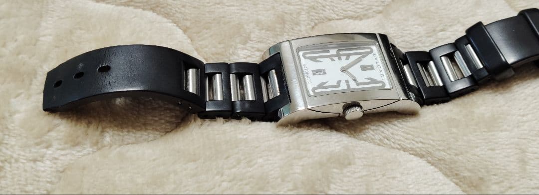 サ*ー様 BVLGARI レッタンゴロ 自動巻き時計