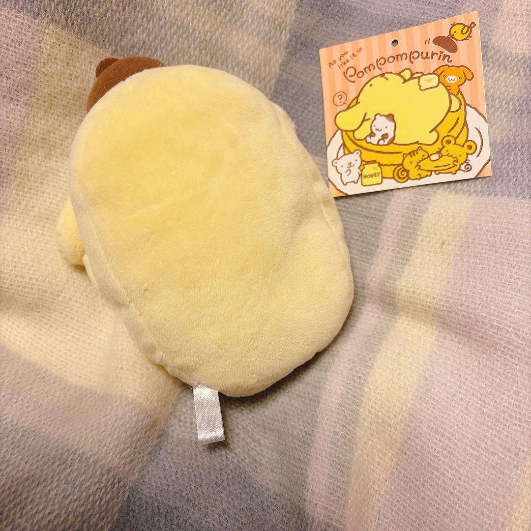 ポムポムプリン　スマホクッション　ホットケーキ