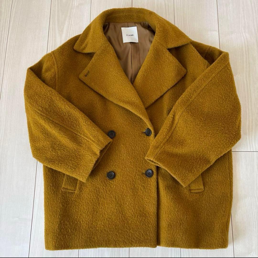 数日間限定値下げ♡クラネ　22AW OVER LINE DOUBLE COAT