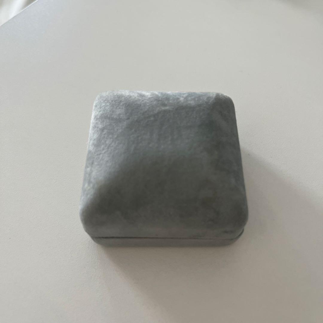 緑色ストーン リング　18K