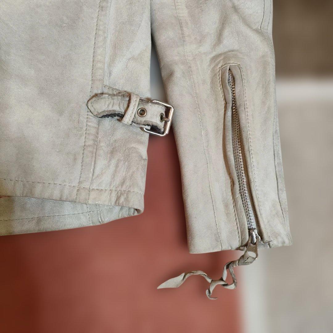 現行タグモデル　ダメージ加工　Schott 立襟 シングルライダース　上野商会